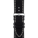 Tissot PR 100 Sport Quartz Chronograph Black Dial Black Leather Strap Watch For Men - T101.617.16.051.00 Buy Now By Tissot