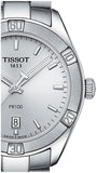 Tissot PR 100 Sport Chic Silver Dial Silver Steel Strap Watch for Women - T101.910.11.031.00 Buy Now By Tissot