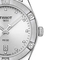 Tissot PR 100 Sport Chic Silver Dial Silver Steel Strap Watch for Women - T101.910.11.031.00 Buy Now By Tissot