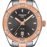 Tissot PR 100 Sport Chic Anthracite Dial Watch For Women - T101.910.22.061.00 Buy Now By Tissot