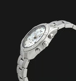Tissot PR 100 Sport Chic Chronograph Diamonds Mother of Pearl Dial Silver Steel Strap Watch for Women - T101.917.11.116.00 Buy Now By Tissot