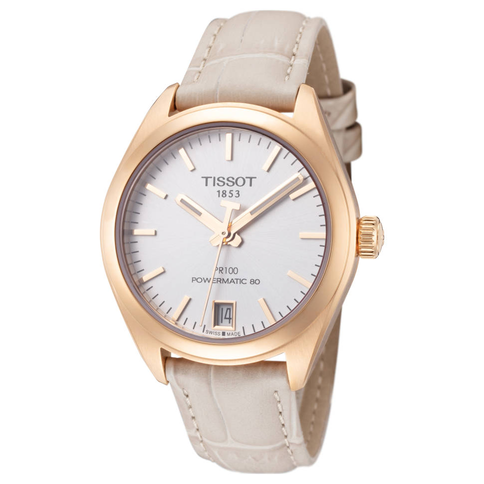 Tissot T Classic PR 100 Lady White Dial Watch For Women - T101.210.36.031.00 Buy Now By Tissot