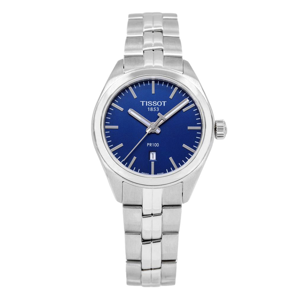 Tissot PR 100 Lady Blue Dial Quartz Watch For Women - T101.210.11.041.00 Buy Now By Tissot