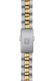 Tissot T Classic PR 100 Sport Chic White Dial Two Tone Steel Strap Watch For Women - T101.210.22.031.00 Buy Now By Tissot