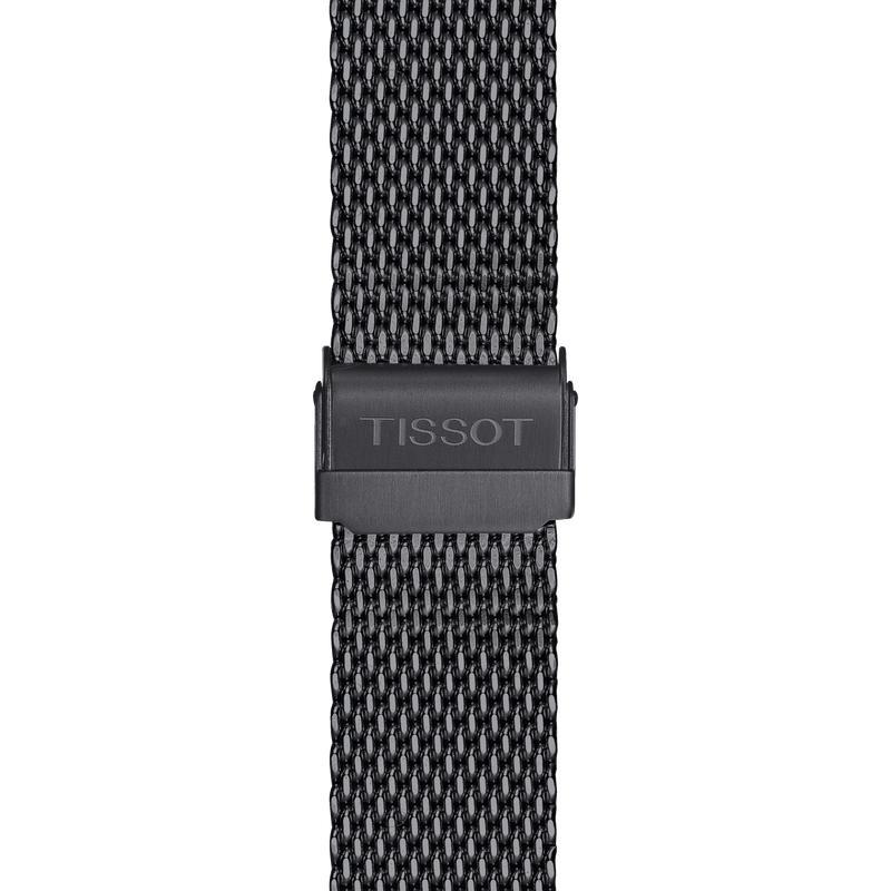 Tissot T Classic PR 100 Chronograph Anthracite Black Dial Black Mesh Bracelet Watch For Men - T101.417.23.061.00 Buy Now By Tissot