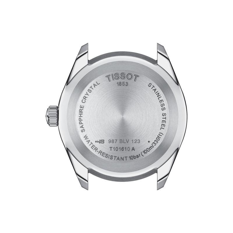 Tissot PR 100 Sport Quartz Black Dial Black Leather Strap Watch For Men - T101.610.16.051.00 Buy Now By Tissot