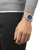 Tissot PR 100 Sport Quartz Chronograph Blue Dial Silver Steel Strap Watch For Men - T101.617.11.041.00 Buy Now By Tissot