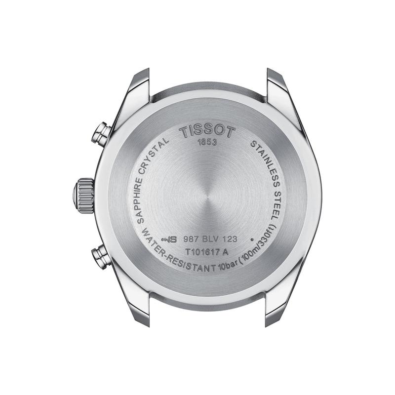 Tissot PR 100 Sport Quartz Chronograph Silver Dial Brown Leather Strap Watch For Men - T101.617.16.031.00 Buy Now By Tissot