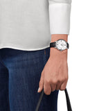 Tissot Bella Ora Round White Dial Black Leather Strap Watch For Women - T103.210.16.018.00 Buy Now By Tissot