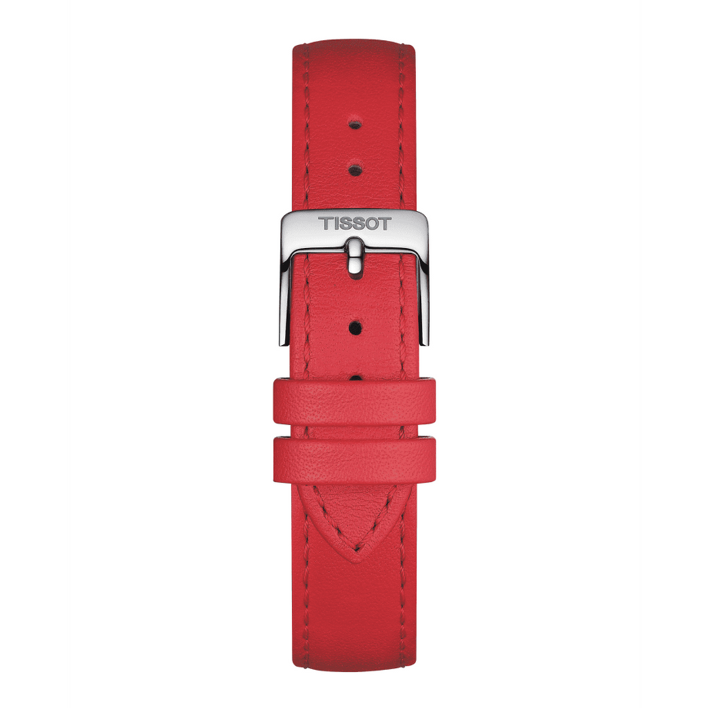 Tissot Bella Ora Round White Dial Black Leather Strap Watch For Women - T103.210.16.018.00 Buy Now By Tissot