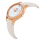 Tissot T Lady Bella Ora Mother of Pearl Dial Cream Leather Strap Watch for Women - T103.310.36.111.00 Buy Now By Tissot