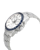 Tissot V8 Quartz T Sport Chronograph White Dial Silver Steel Strap Watch For Men - T106.417.11.031.00 Buy Now By Tissot