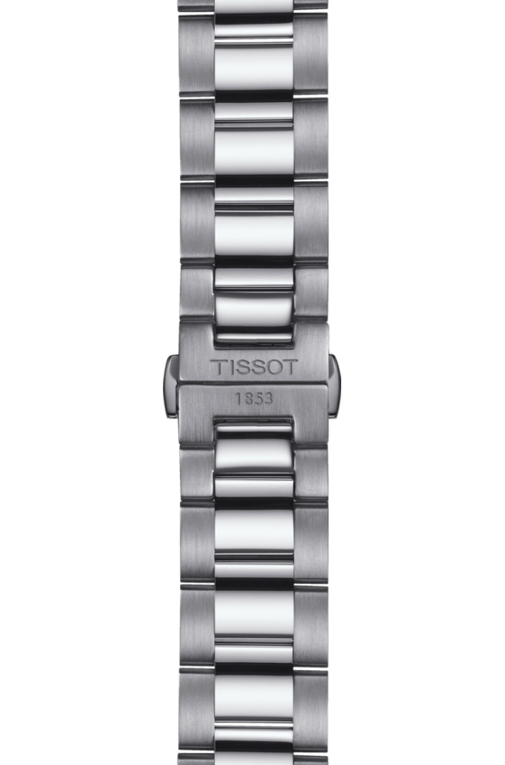 Tissot V8 Quartz Chronograph Black Dial Silver Steel Strap Watch For Men - T106.417.11.051.00 Buy Now By Tissot