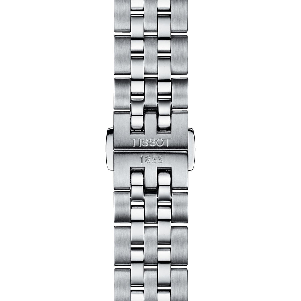 Tissot Ballade Powermatic 80 Automatic Mother of Pearl Dial Silver Steel Strap Watch For Women - T108.208.11.117.00 Buy Now By Tissot