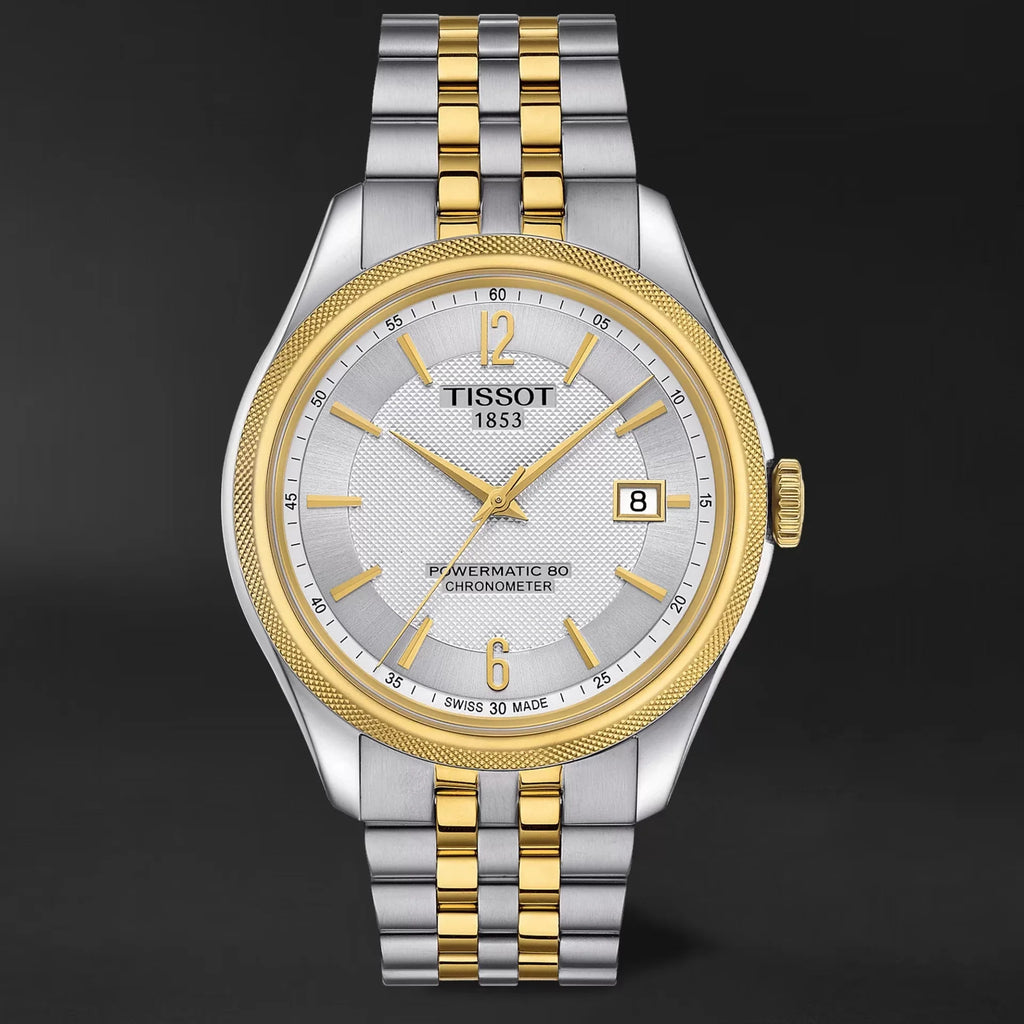 Tissot Ballade Powermatic 80 Chronometer Silver Dial Two Tone Steel Strap Watch For Men - T108.408.22.037.00 Buy Now By Tissot