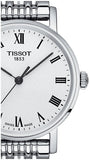 Tissot T Classic Everytime Small White Dial Silver Mesh Bracelet Watch For Women - T109.210.11.033.00 Buy Now By Tissot