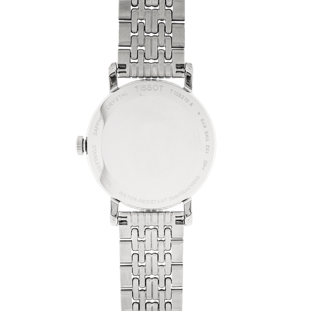 Tissot T Classic Everytime Small White Dial Silver Mesh Bracelet Watch For Women - T109.210.11.033.00 Buy Now By Tissot