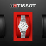 Tissot T Classic Everytime Small White Dial Silver Mesh Bracelet Watch For Women - T109.210.11.033.00 Buy Now By Tissot