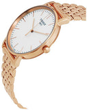 Tissot T Classic Everytime Small White Dial Rose Gold Mesh Bracelet Watch For Women - T109.210.33.031.00 Buy Now By Tissot