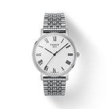Tissot T Classic Everytime White Dial Silver Mesh Bracelet Watch For Men - T109.410.11.033.00 Buy Now By Tissot