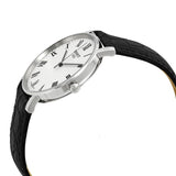 Tissot Everytime Medium White Dial Black Leather Strap Watch For Men - T109.410.16.033.01 Buy Now By Tissot