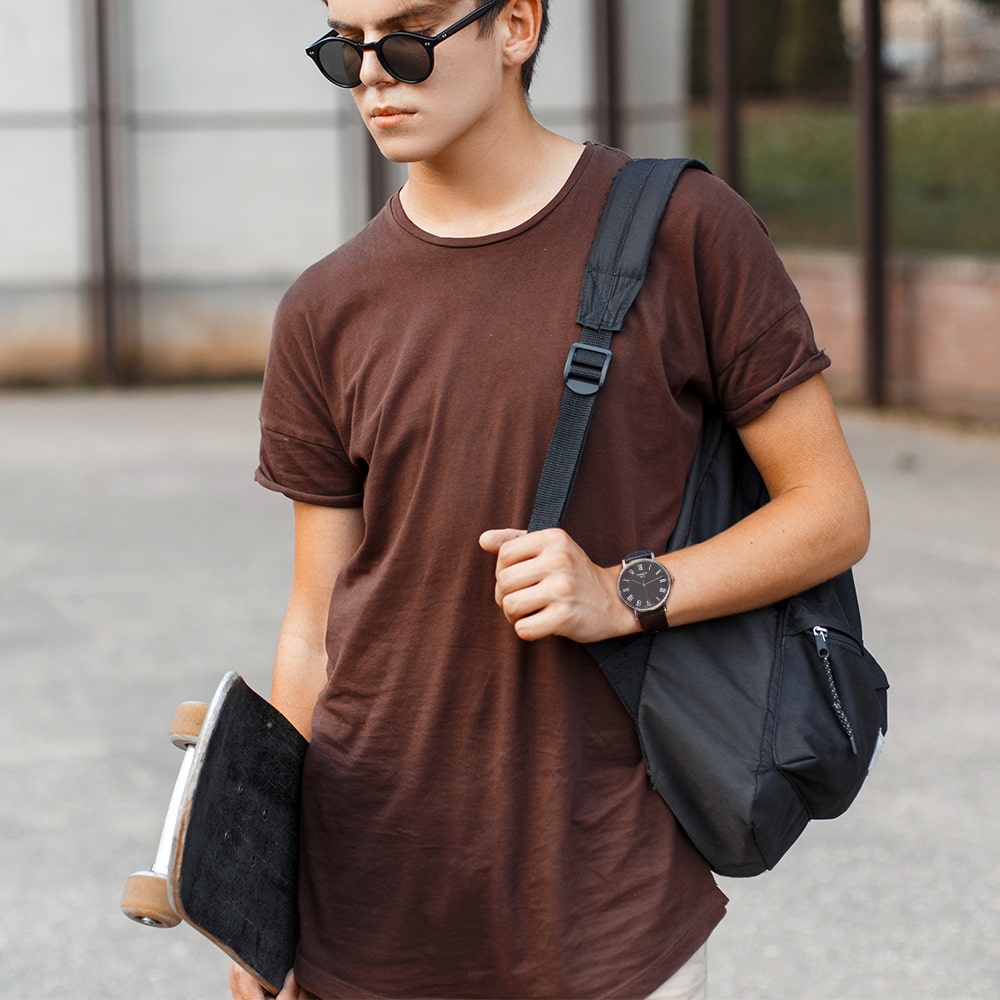 Tissot Everytime Medium Black Dial Black Leather Strap Watch For Men - T109.410.16.053.00 Buy Now By Tissot