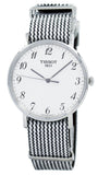 Tissot T Classic Everytime Medium White Dial Two Tone NATO Strap Watch for Women - T109.410.18.032.00 Buy Now By Tissot