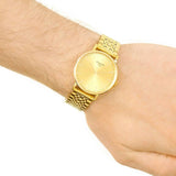 Tissot T Classic Everytime Medium Gold Dial Gold Mesh Bracelet Watch For Men - T109.410.33.021.00 Buy Now By Tissot
