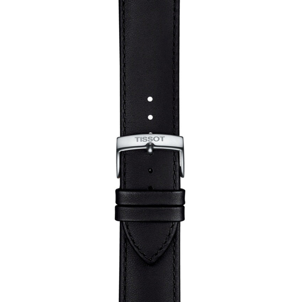 Tissot T Classic Everytime Large White Dial Black Leather Strap Watch For Men - T109.610.16.031.00 Buy Now By Tissot