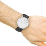 Tissot T Classic Everytime Large White Dial Black Leather Strap Watch For Men - T109.610.16.031.00 Buy Now By Tissot
