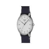 Tissot T Classic Everytime Large White Dial Blue NATO Strap Watch For Men - T109.610.17.037.00 Buy Now By Tissot