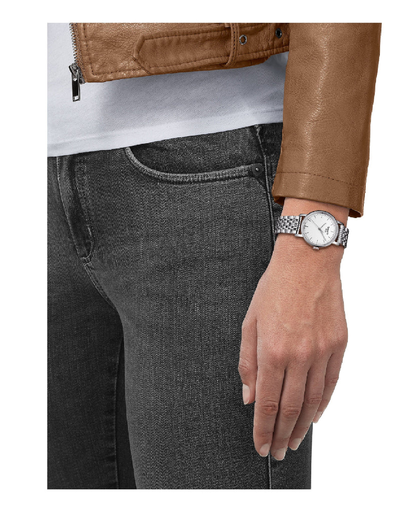 Tissot Everytime Small White Dial Silver Mesh Bracelet Watch For Women - T109.210.11.031.00 Buy Now By Tissot