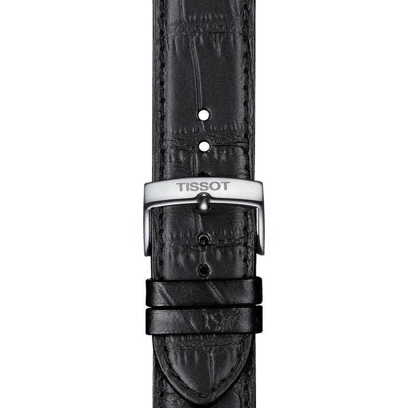 Tissot Everytime Large White Dial Black Leather Strap Watch For Men - T109.610.16.032.00 Buy Now By Tissot