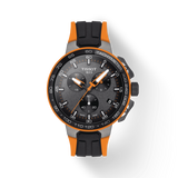 Tissot T Race Cycling Chronograph Black Dial Two Tone Rubber Strap Watch For Men - T111.417.37.441.04 Buy Now By Tissot