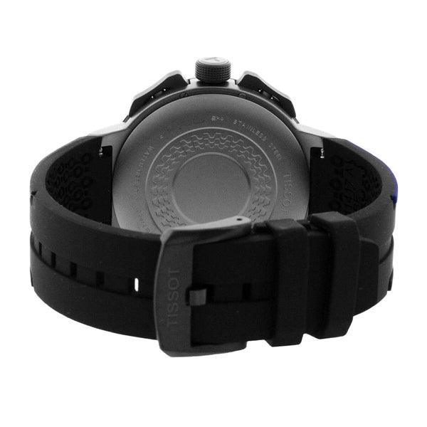 Tissot T Race Cycling Black Dial Two Tone Rubber Strap Watch For Men - T111.417.37.441.06 Buy Now By Tissot