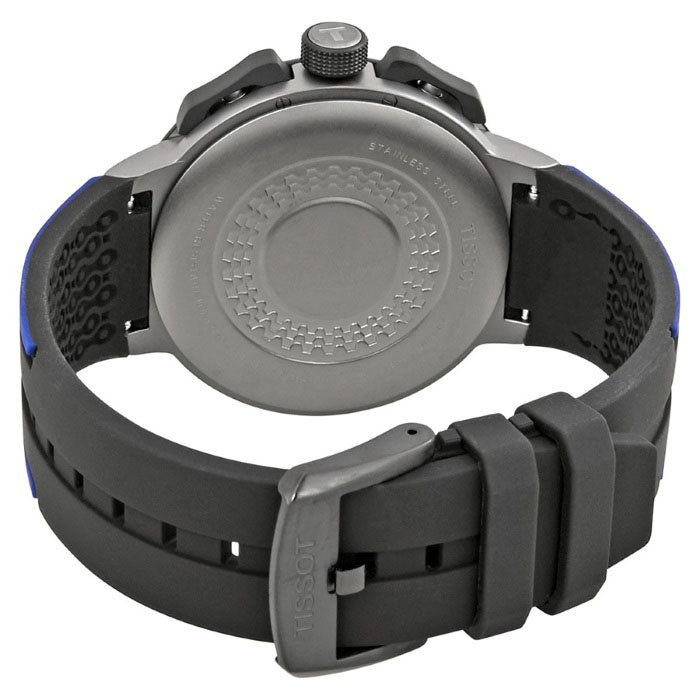 Tissot T Race Cycling Black Dial Two Tone Rubber Strap Watch For Men - T111.417.37.441.06 Buy Now By Tissot