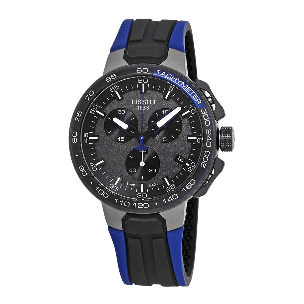 Tissot T Race Cycling Black Dial Two Tone Rubber Strap Watch For Men - T111.417.37.441.06 Buy Now By Tissot