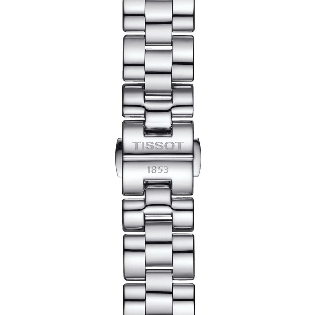 Tissot T Wave Diamonds White Dial Silver Steel Strap Watch For Women - T112.210.11.036.00 Buy Now By Tissot
