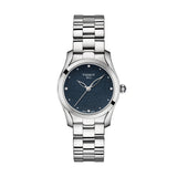 Tissot T Wave II Blue Dial Silver Steel Strap Watch For Women - T112.210.11.046.00 Buy Now By Tissot