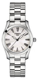 Tissot T Wave T Lady Mother of Pearl Dial Silver Steel Strap Watch For Women - T112.210.11.113.00 Buy Now By Tissot