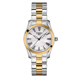 Tissot T Wave Quartz Mother of Pearl Dial Two Tone Steel Strap Watch for Women - T112.210.22.113.00 Buy Now By Tissot