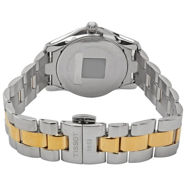 Tissot T Wave Lady White Mother of Pearl Dial Two Tone Steel Strap Watch For Women - T112. 210. 22. 113. 00 Buy Now By Tissot