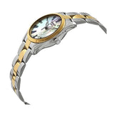 Tissot T Wave Lady White Mother of Pearl Dial Two Tone Steel Strap Watch For Women - T112. 210. 22. 113. 00 Buy Now By Tissot