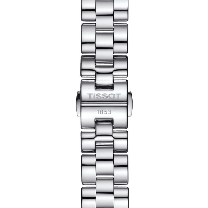 Tissot T Wave T Lady Mother of Pearl Dial Silver Steel Strap Watch For Women - T112.210.11.113.00 Buy Now By Tissot