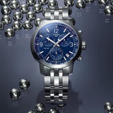 Tissot Quickster Chronograph Blue Dial Watch For Men - T095.417.11.047.00 Buy Now By Tissot