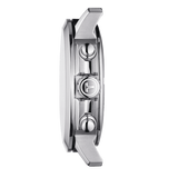 Tissot PRC 200 Chronograph Black Dial Silver Steel Strap Watch For Men - T114.417.11.057.00 Buy Now By Tissot