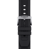 Tissot T Race Chronograph White Dial Black Silicone Strap Watch For Men - T115.417.27.011.00 Buy Now By Tissot