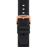 Tissot T Race Chronograph Black Dial Black Silicone Strap Watch For Men - T115.417.37.051.00 Buy Now By Tissot