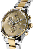Tissot T Sport Chrono XL Classic Gold Dial Two Tone Steel Strap Watch for Men - T116.617.22.021.00 Buy Now By Tissot