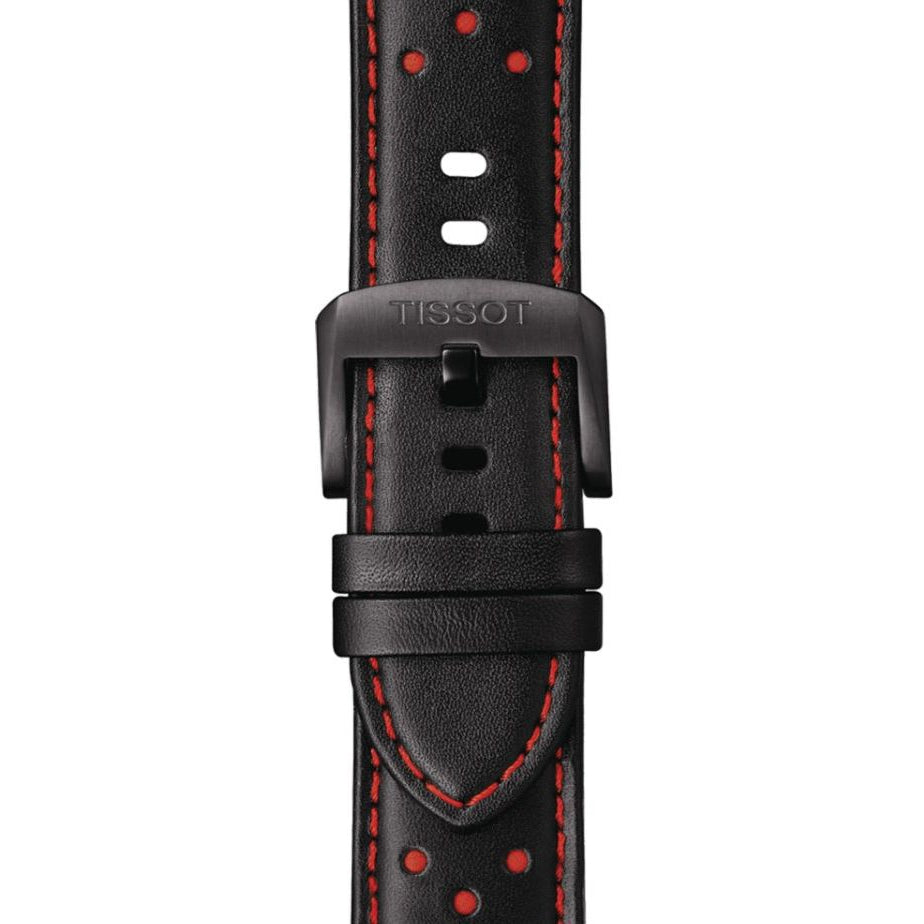 Tissot T Sport Chrono XL NBA Teams Special Chicago Bulls Edition Black Dial Black Leather Strap Watch for Men - T116.617.36.051.00 Buy Now By Tissot